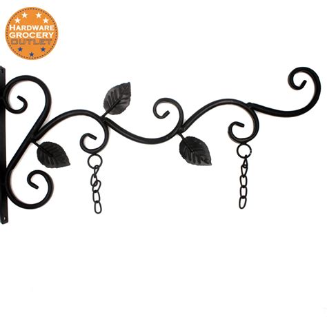 metal scroll bracket|outdoor hanging sign brackets.